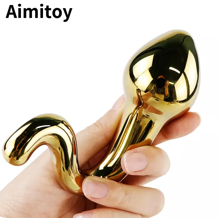 Aimeitoy — jouet sexuel pour femme, masturbateur, perles anales, prise de fesses, Stimulation vaginale, gode de pénis en verre