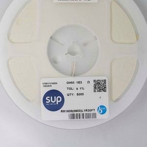 Manufacturer Direct RR1608 0603L1R30FT 0603 1608 Resistors Chip Resistors SMD Resistors 1.3ohm 1% 1/10W Thick <b>Film</b> Resistor - Product Image 1