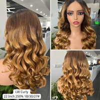 Peluca de Cabello Humano Brasileño Rizado SDD Beauty, Peluca Frontal de Encaje 13x4, Peluca de Cabello Humano 100% Virgen para Mujeres Negras