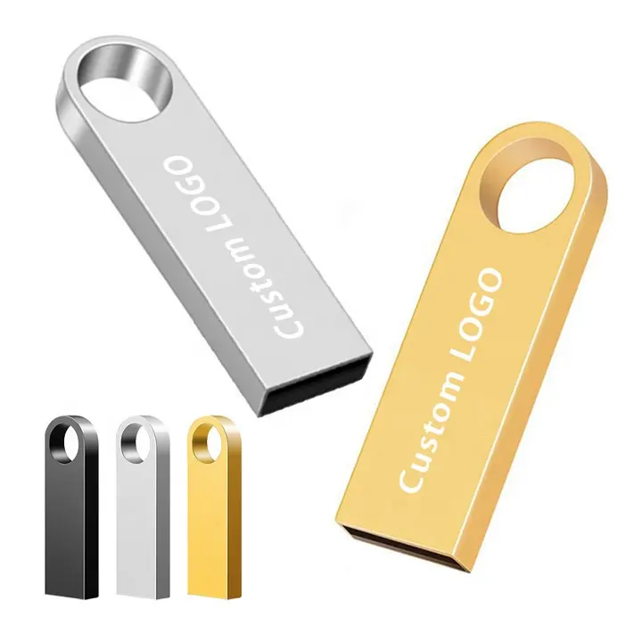 Mini clé USB 2023 en métal avec LOGO personnalisé, 1 go, 2 go, 4 go, 8 go, 16 go, 32 go, 64 go, 2.0 go, vente en gros, meilleure vente 3.0