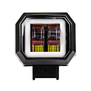 Phụ Kiện Xe Hơi Tùy Chỉnh Đèn Sương Mù <span class=keywords><strong>LED</strong></span> 24 Volt 3 Inch 20W Với Mắt Thiên Thần - Product Image 3