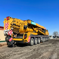 Grue hydraulique sur camion XCMG QAY500 tonnes pour l'installation de parcs éoliens, équipement de levage lourd