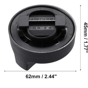 Tapa de llenado de aceite para coche, pieza de repuesto de metal con junta para Mercedes Benz W114 W201 - Product Image 4