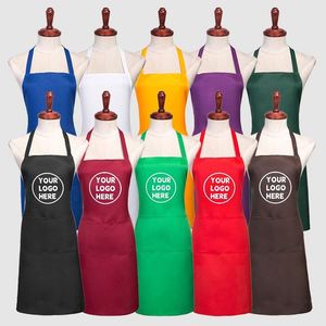 Delantales de Panadero Personalizados al por Mayor para Regalo Promocional de Inauguración de Pastelería, Delantales de Cocina con Logotipo Personalizado para Clientes - Product Image 5