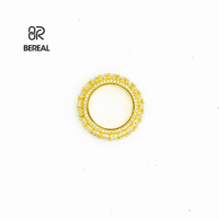 Diamants remplis en direct d'usine, vente en gros, VVS, style éternité, or massif 10K 14K 18K, diamant de laboratoire cultivé, bague de fiançailles