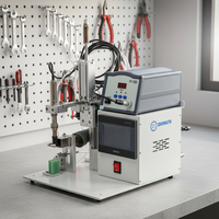 Machine à souder semi-automatique pour la production de soudures d'inducteurs et de bobines haute fréquence