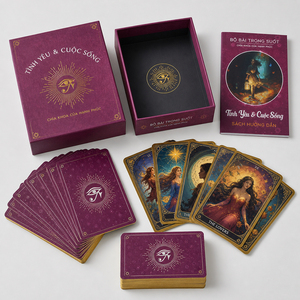 Stampa Personalizzata di Carte <span class=keywords><strong>dei</strong></span> <span class=keywords><strong>Tarocchi</strong></span>, Mazzo di Oracoli con Nucleo Nero 350gsm, <span class=keywords><strong>Gioco</strong></span> Spirituale Personalizzato con Scatola Rigida di Lusso - Product Image 5