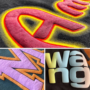 Quần áo của nam giới quá khổ rửa t Áo sơ mi nhà sản xuất 240gsm cotton tùy chỉnh đồ họa cổ điển Heavyweight axit rửa T-Shirts cho nam giới - Product Image 3