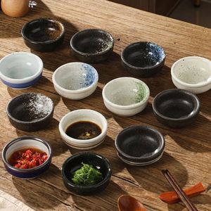 Plato Circular de Cerámica Vintage al por Mayor para Restaurante, Plato Pequeño Delicado para Aperitivos y Sushi, Apto para Restaurante y Hogar - Product Image 1