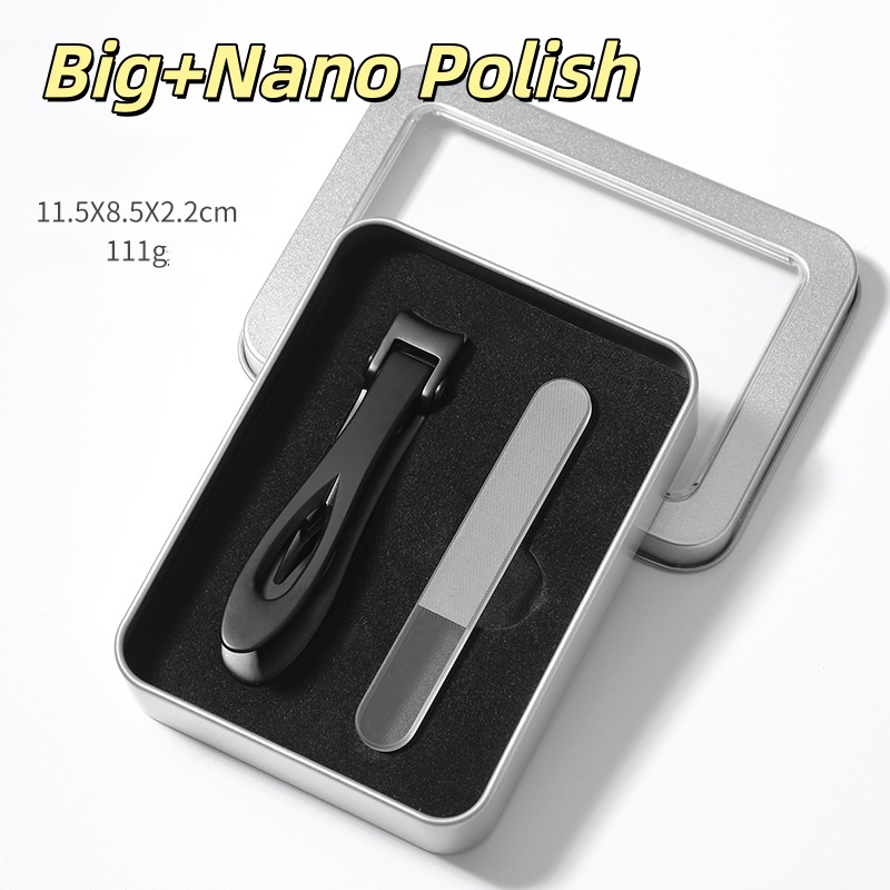 Set da 2 pezzi Nano Polish nero