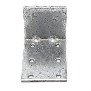 Soporte de ángulo de soldadura de estampado de acero galvanizado Conector de ángulo Purlin Cleats Rafter - Product Image 4