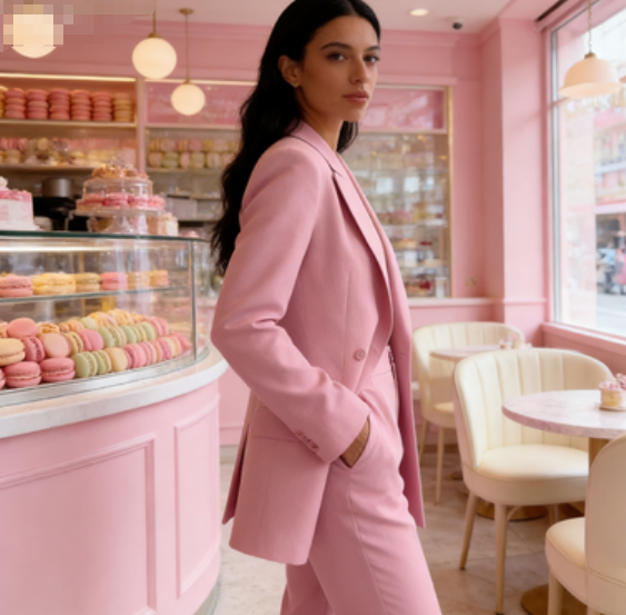 Spring 2024 Foreign Trade Cross-border Fashion Casual Business Wear Women's Suit Suit