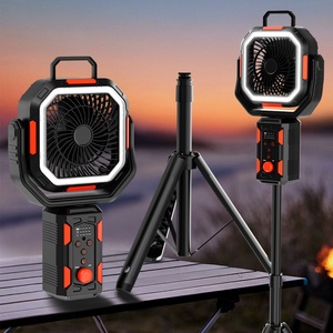 20000mAh Portable <b>Fan</b> Ventilador Recargables Retractable Folding Air Cooler With <b>Remote</b> <b>Control</b> for Household Office Outdoor - Product Image 1
