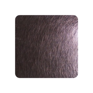 Đen TITAN chân tóc làm nổi bật màu cắt tấm <span class=keywords><strong>SS</strong></span> 304 201j2 J1 Mẫu thép không gỉ tấm tấm - Product Image 4