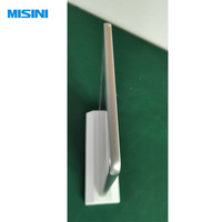 Cadre en aluminium rechargeable A4 support de menu d'affiche de bureau mince à LED présentoirs de boîte à lumière en acrylique