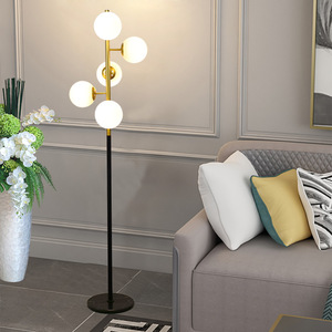 Trong nhà trang trí nội thất góc tầng thường vụ simplelamp phong cách Bắc Âu khách sạn nhà hàng cà phê ma thuật beanthree Heads Glass sàn ánh sáng - Product Image 4