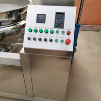 300L panci masak dan pengaduk planet listrik otomatis, pengaduk makanan planet dan mesin masak, Pot planet