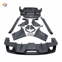 Kit de mise à niveau de deuxième génération pour Ford Mustang 2015-2017 : pare-chocs avant large, ailes, jupes latérales, diffuseur – Neuf