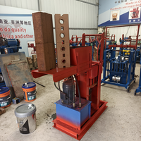 Presse hydraulique pour briques d'argile, machine à fabriquer des briques en terre rouge, machine à briques Lego emboîtables