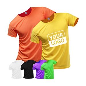 Camisetas Deportivas de Secado Rápido 100% Poliéster, Impresión por Sublimación para Eventos a Gran Escala, Logotipo Personalizado, Camisetas Unisex para Gimnasio - Product Image 5