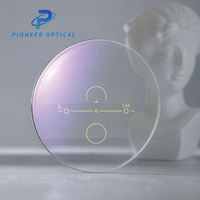 Lentille optique progressive Pioneer 1.499 1.56 UV420 HMC CR-39 KOC-N7 Blue Cut SHMC, lentille photochromique