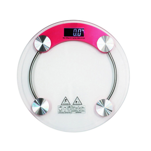 180kg/396lb Corps Humain Numérique OEM Transparent Rond Salle De Bains <span class=keywords><strong>Balance</strong></span> - Product Image 4