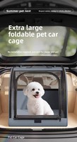 Nouveau Nid d'été universel quatre saisons pour animaux de compagnie, détachable, lavable, en tissu Oxford imperméable, capacité 15 kg, pour extérieur et voiture, modèle arqué