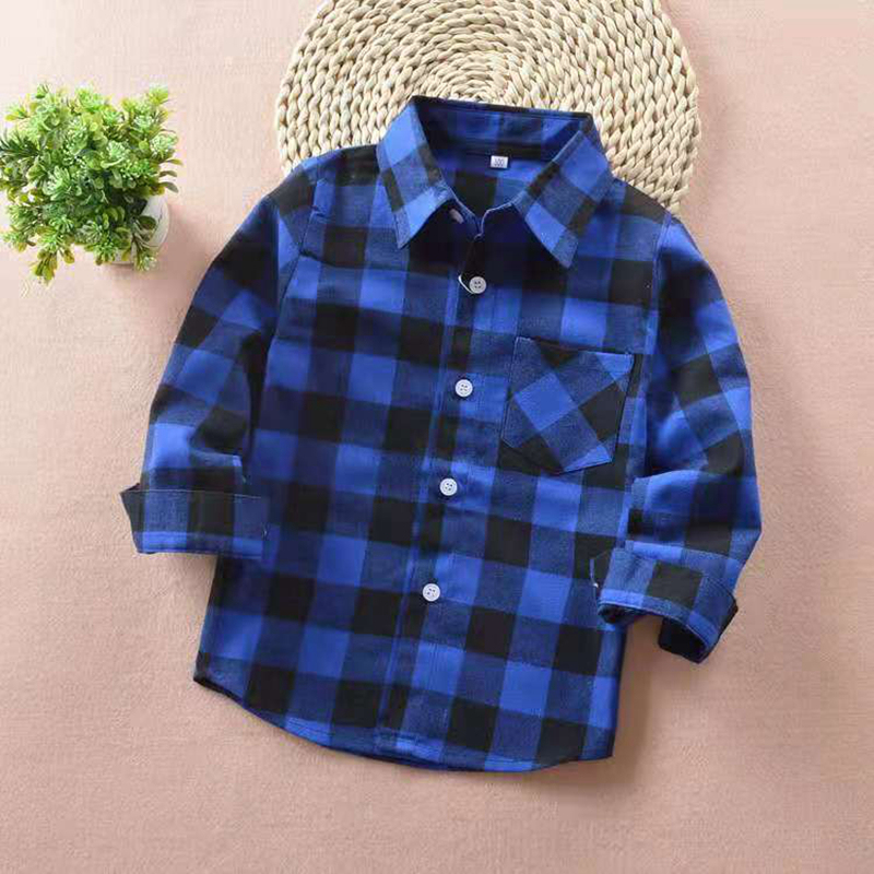Cromoncent Men's Buffalo Check Flannel Shirt - Long Sleeve Plaid Button-Down, Soft Cotton Flannel