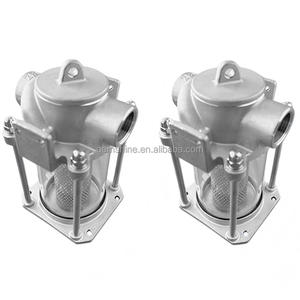 Filtre en alliage de laiton bronze 316SS pour matériel marin, remplacement de filtre à épuisette pour accessoires de bateau, filtre d'admission traversant le coque - Product Image 4