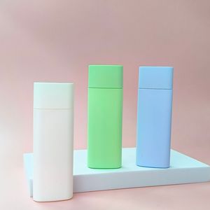 Rỗng mỹ phẩm bao bì <span class=keywords><strong>container</strong></span> 30ml 50ml <span class=keywords><strong>HDPE</strong></span> pcr BB Kem ống kem chống nắng vuông tottle in nền tảng chất lỏng chai - Product Image 1