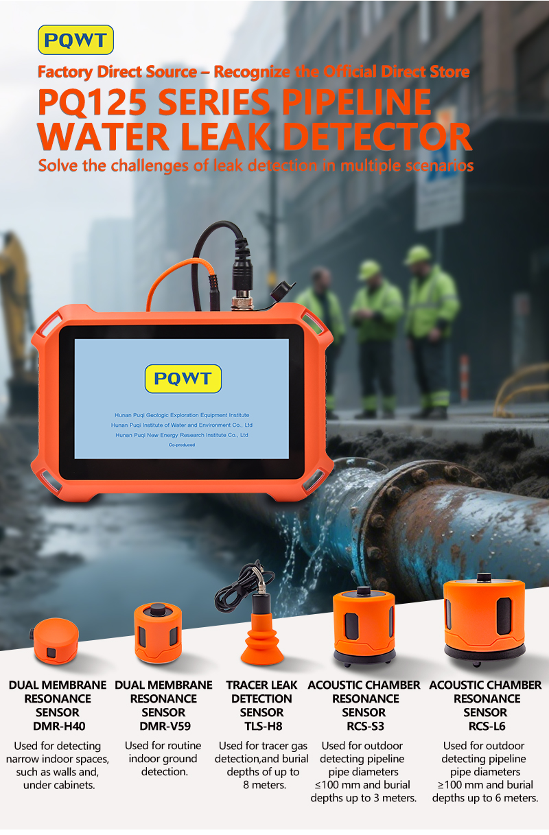Pqwt L50 Underground Water Leak Detectors For Home Wall Water