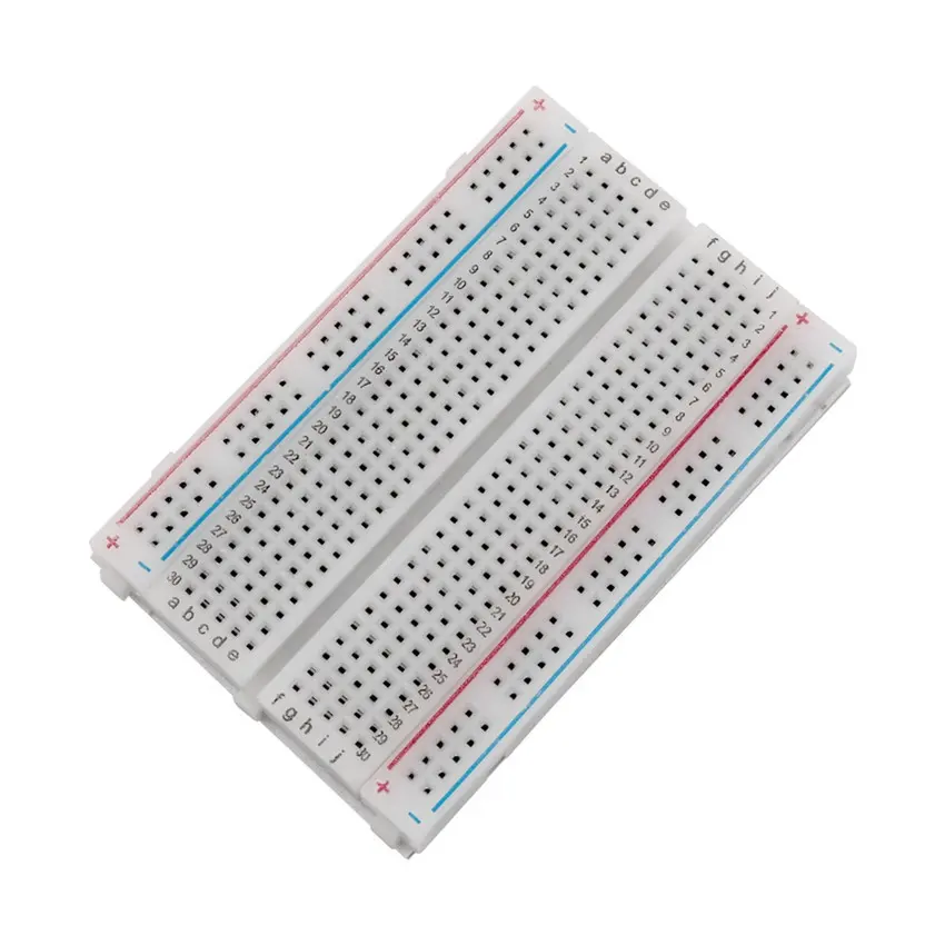 hot sales Solderless Breadboard Jumper Wire 400 Points 300V/3-5A Prototype Project ABS Solderless Breadboard