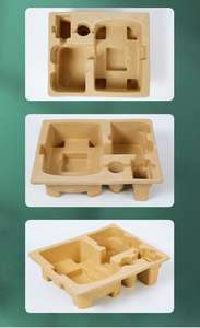 Boîte de pesage électronique Drag Yellow Pulp Dry Press Papier étanche à l'humidité <span class=keywords><strong>Film</strong></span> plastique Boîte d'emballage antichoc Emballage de doublure - Product Image 2