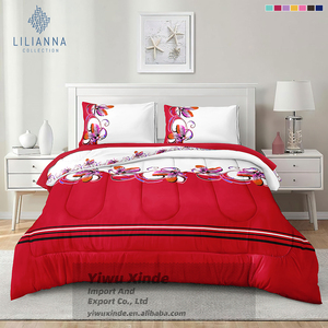 Juego de edredón de cama de 4 piezas, juegos de edredón, juegos de edredón de algodón de lujo, tamaño king para el frío - Product Image 3