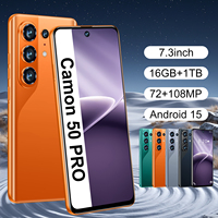 Nouveau Smartphone Débloqué Camon 50 Pro Édition Mondiale 5G 2026 16 Go+1 To Écran 7,3 Pouces Grande Autonomie Batterie 108MP Caméra Arrière Android 15