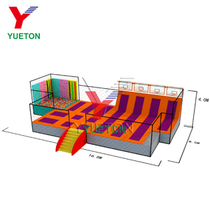 Parque de Trampolines Inflable y Colchoneta de Gimnasia con Castillo para Niños - Product Image 4