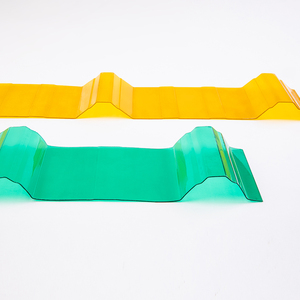 2.0mm Thickness Waterproof UV Protected and Highly <strong>Transparent</strong> <strong>Plastic</strong> <strong>Roofing</strong> Material Polycarbonate Corrugated Sheet - Product Image 5