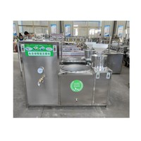 Chinois automatique de pression d'air 6 tofu moule lait de soja panner tofu faisant la machine/tofu maker/tofu équipement de ligne de production