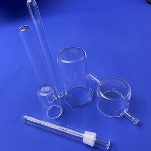 أنابيب تنصهر واضحة كوارتز مقاومة للحرارة للفرن كوارتز كم الانحناء لحام خدمات القطع - Product Image 3