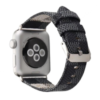 Bracelet de montre HUANLONG en cuir à motif quadrillé, style sport et loisirs, pour Watch 4/3/2/1, disponible en 3 couleurs