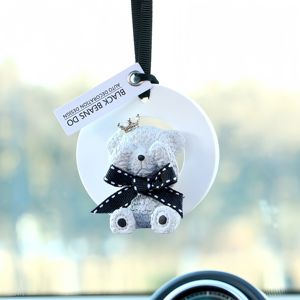 Venta al por mayor de Internet, colgante de celebridad, Instagram, oso de peluche colgante, difusor aromático, tabletas aromáticas, difusor de yeso perfumado - Product Image 4