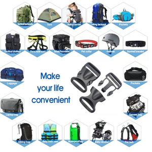 Teruji dalam Cuaca Ekstrim Salju Suhu Bawah Nol dan Matahari Gurun Panas, Gesper Plastik untuk Ransel Hiking & Koper Perjalanan - Product Image 6