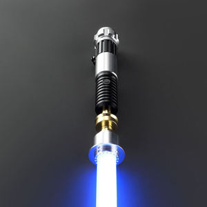 Sable de Luz <span class=keywords><strong>Obi</strong></span> <span class=keywords><strong>Wan</strong></span> Económico con Cuchilla Resistente de 7/8'' para Duelos, Cambio Infinito de Color y Puerto de Carga USB-C - Product Image 3