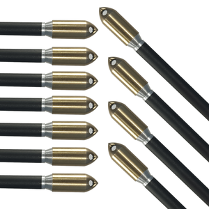 Традиционный рекурсный лук аксессуары медный Железный свисток стрелы с широкой головой открытый охотничий инструмент - Product Image 6