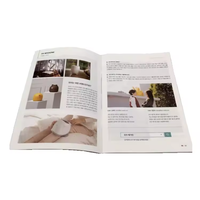 Impression de livres d'histoires de catalogue d'instructions manuelles en papier à couverture souple à bas prix personnalisé