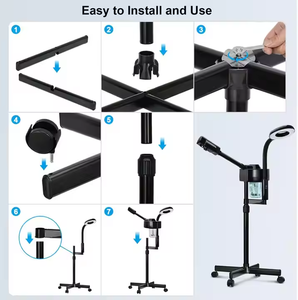 Vapeur faciale chaude et froide numérique professionnelle éclaircissant la peau nettoyant la vapeur faciale de Vapozone - Product Image 2