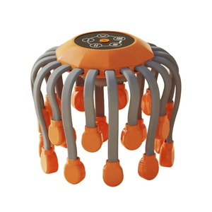 20 Tentacle Octopus Kopfhaut <span class=keywords><strong>massage</strong></span> gerät 360 Rotations heiz funktion Stress abbau Elektrisches Kopf <span class=keywords><strong>massage</strong></span> gerät - Product Image 3