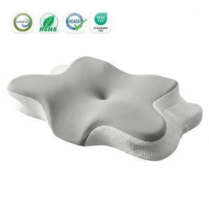 Adjustable Therapeutic Ergonomic Sleep Wave Shape <b>Bed</b> Contour Cervical Gel 100% Memory Foam <b>Pillow</b> - Product Image 1