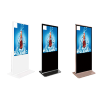 43 ''Señalización digital Carcasa de metal independiente Windows Android Información Quiosco Publicidad Máquina