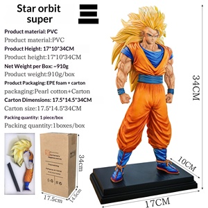 Figura de PVC de Vegeta Super <span class=keywords><strong>Saiyan</strong></span> <span class=keywords><strong>4</strong></span>, Super <span class=keywords><strong>Saiyan</strong></span> 3, Super <span class=keywords><strong>Saiyan</strong></span> Blue y Supreme Kai de JT Star Rail - Product Image 3